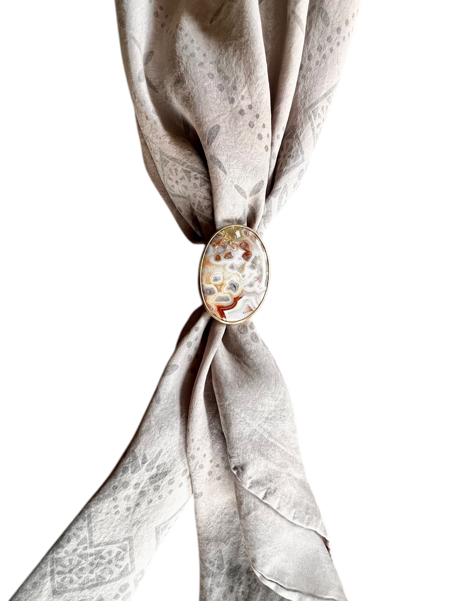 wild rag slide ↠ warm lace agate↞