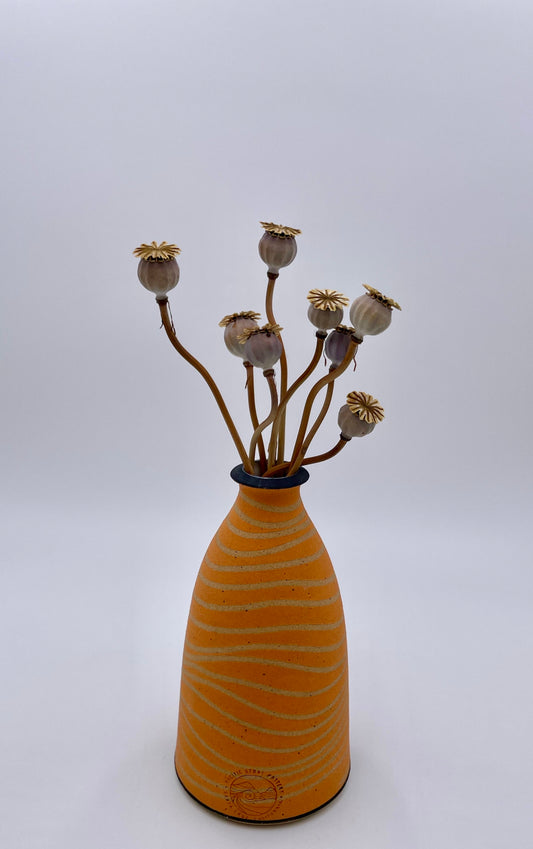 persimmon swellian bud vase