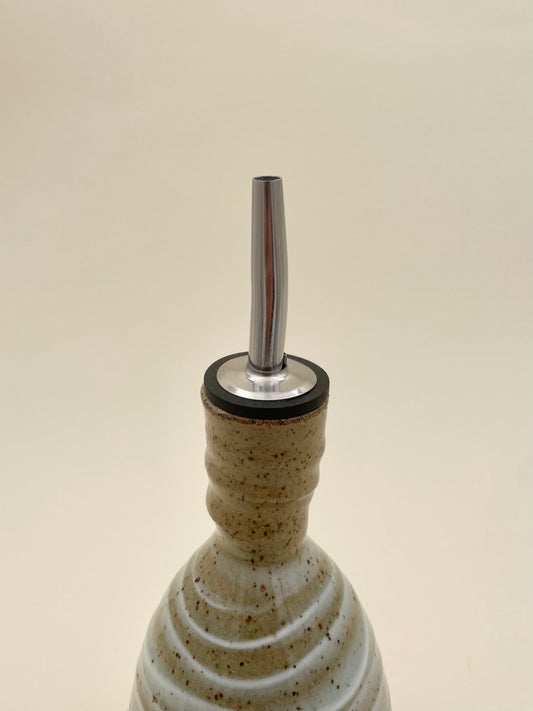 ceramic olive oil bottle 