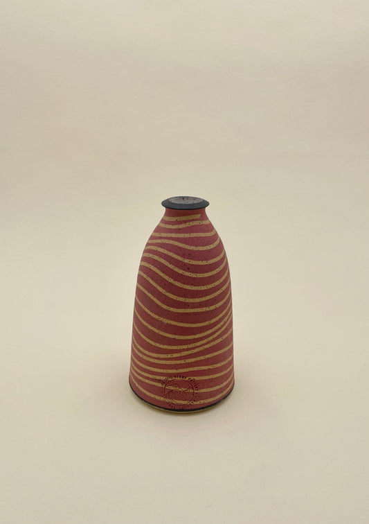 Ceramic bud vase, handmade